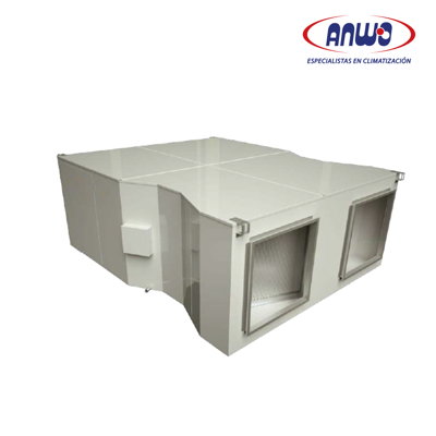 RECUP DE CALOR BAUMANN FRESH 410 F7 HASTA 60% EF BYPASS MOT WIFI CONEX IP67 4100M3H MOTOR AC 220V